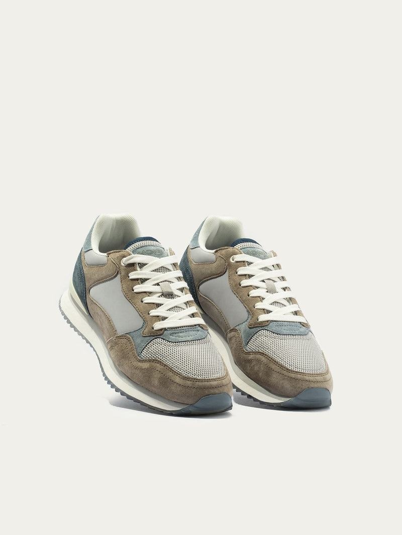 Hoff City Bristol Sneakers Herr Grå Khaki Vita | ERB7726RV