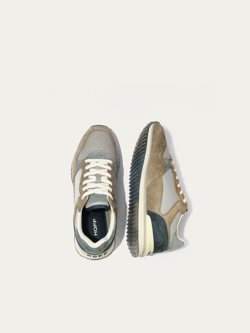 Hoff City Bristol Sneakers Herr Grå Khaki Vita | ERB7726RV