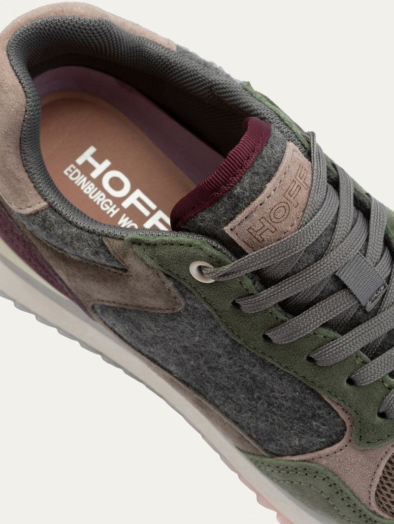 Hoff City Edinburgh Sneakers Dam Gröna Mörkgrå | XZE206FD