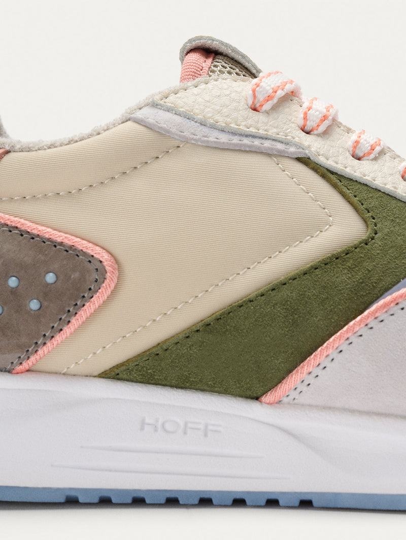 Hoff District Pilsen Sneakers Dam Rosa Gröna Khaki | AGP4280KX