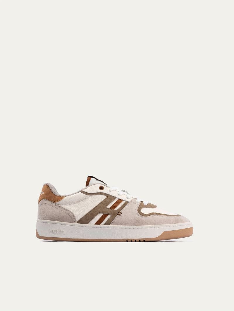 Hoff Metro Trocadero Sneakers Herr Vita Grå Bruna | QRQ9028BB